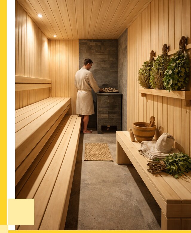 Отделка парной под ключ в Городце от 354305 р. | ЭриданГрд