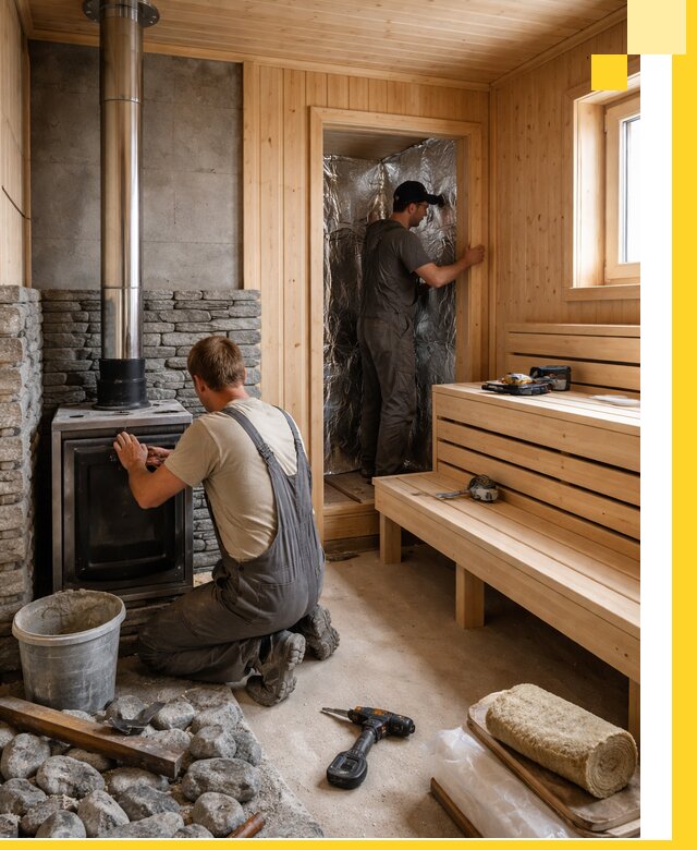 Строительство и изготовление бань под ключ в Городце