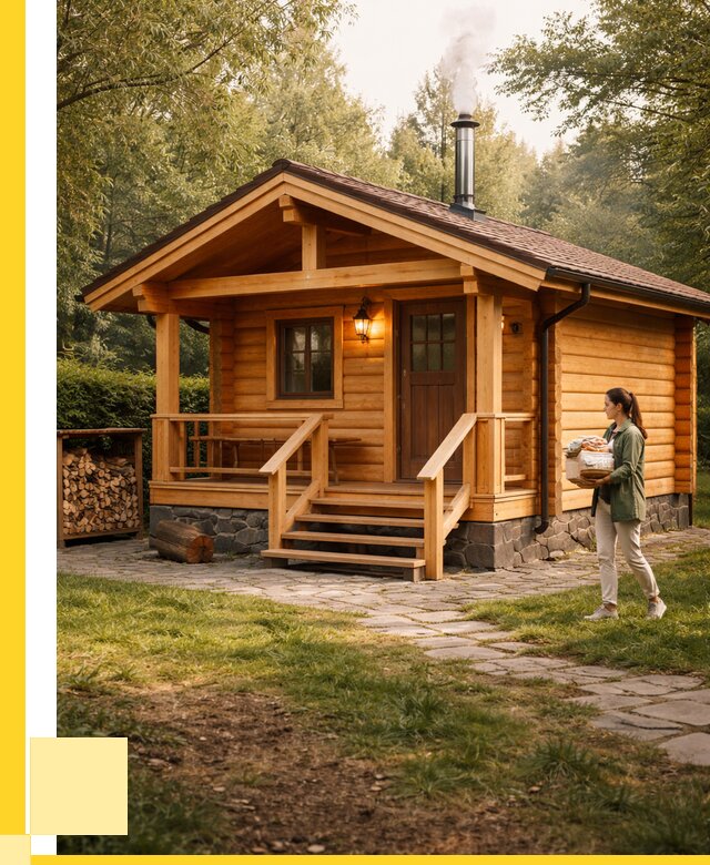 Купить баню под ключ в Городце от 657995 р. | ЭриданГрд