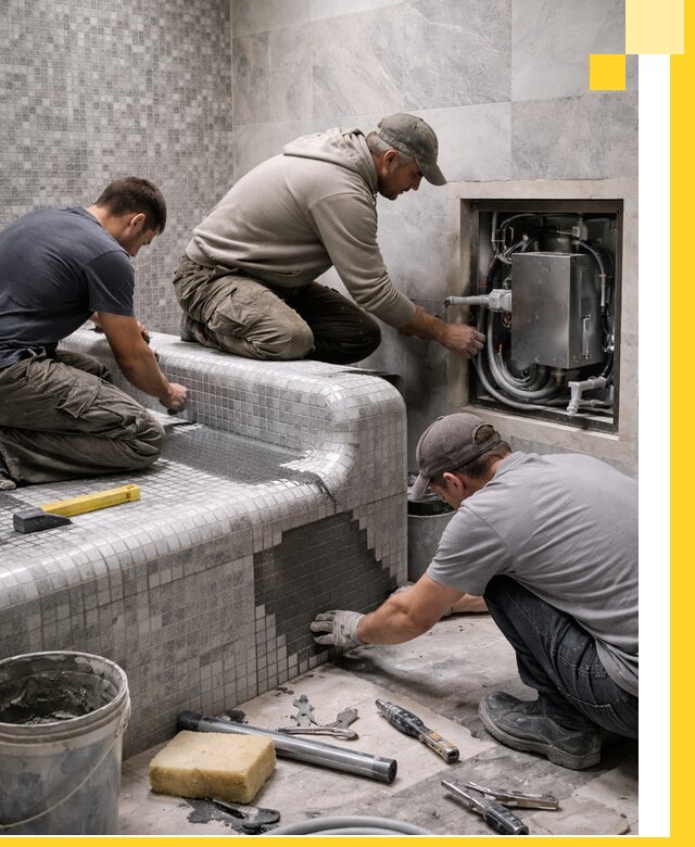 Проекты хамамов под ключ в Городце и дизайн и строительство