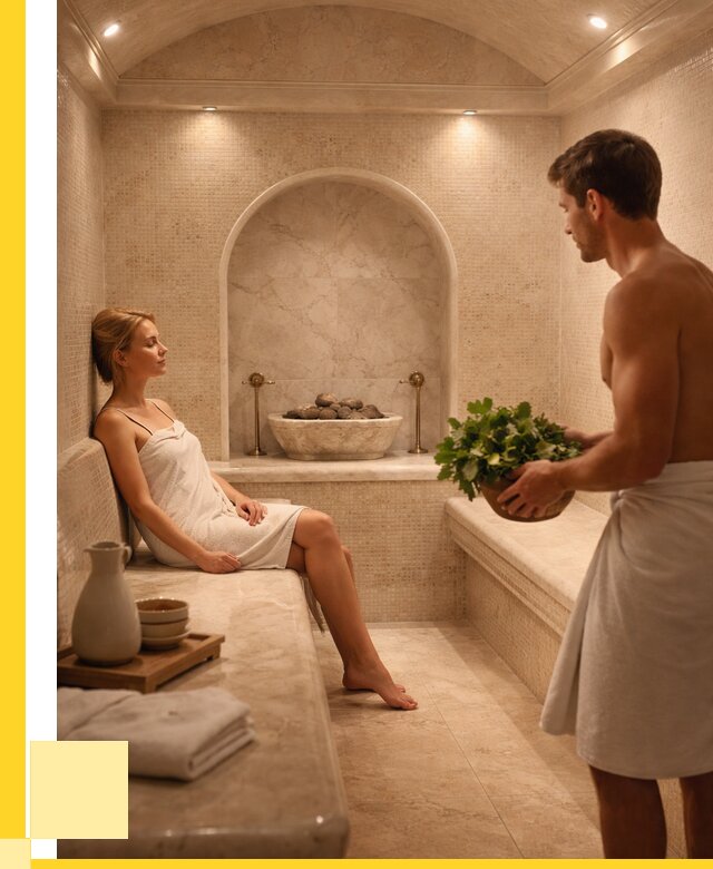 Хамам в доме под ключ в Городце от 354305 р. | ЭриданГрд