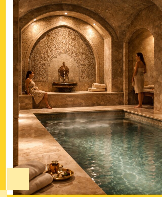 Хамам с бассейном под ключ в Городце от 860455 р. | ЭриданГрд