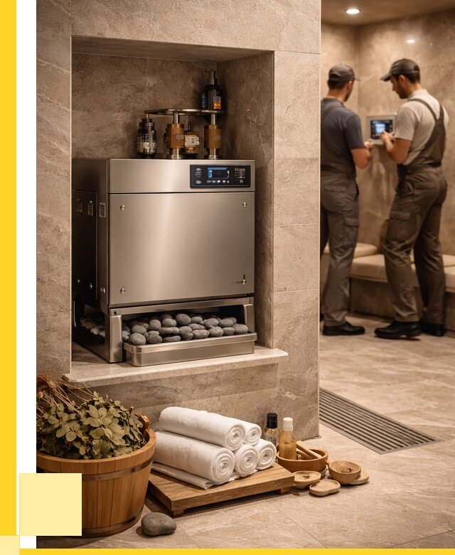 Парогенераторы для хамама в Городце от 75923 р. | ЭриданГрд