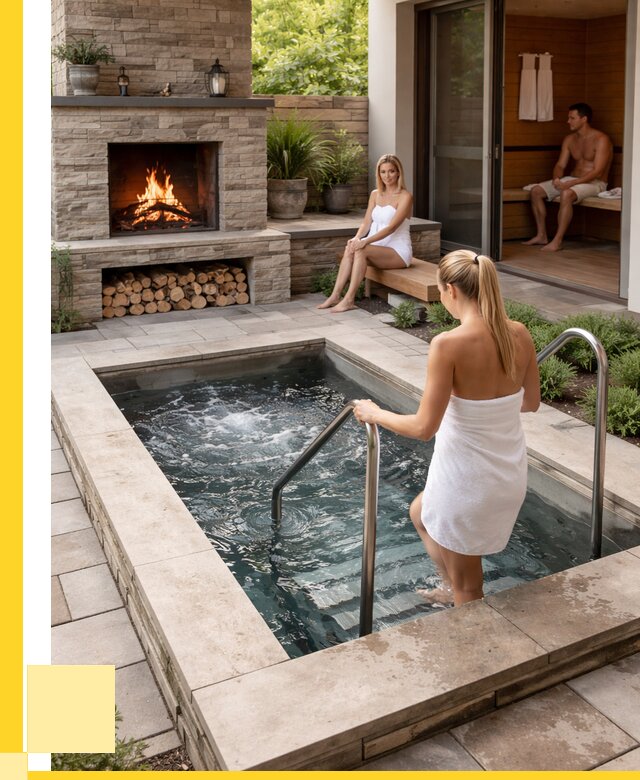 Холодные купели под ключ в Городце от 45554 р. | ЭриданГрд