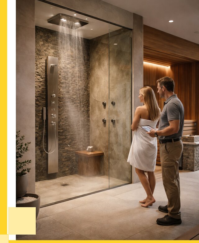 Купить душ впечатлений для дома в Городце от 86046 р. | ЭриданГрд